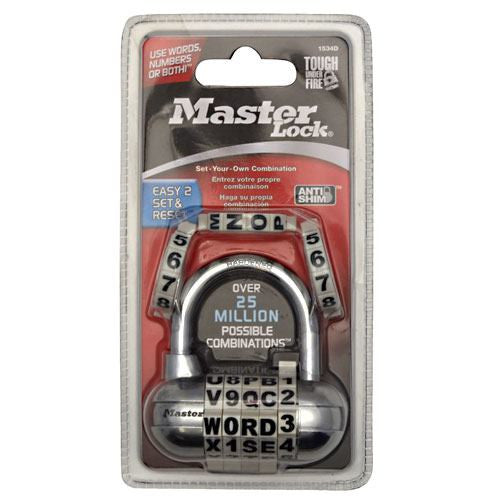 Master Lock Fusion Password Lock