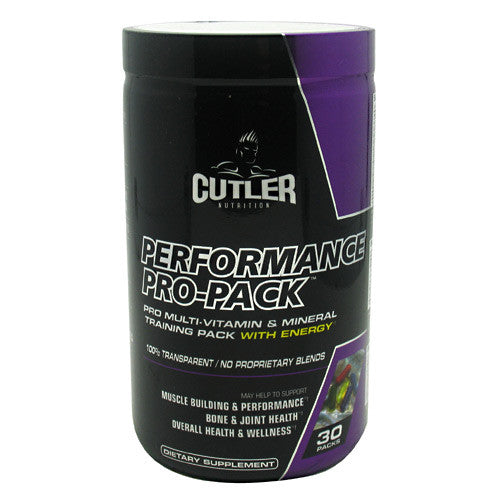 Cutler Nutrition Performance Pro-Pack