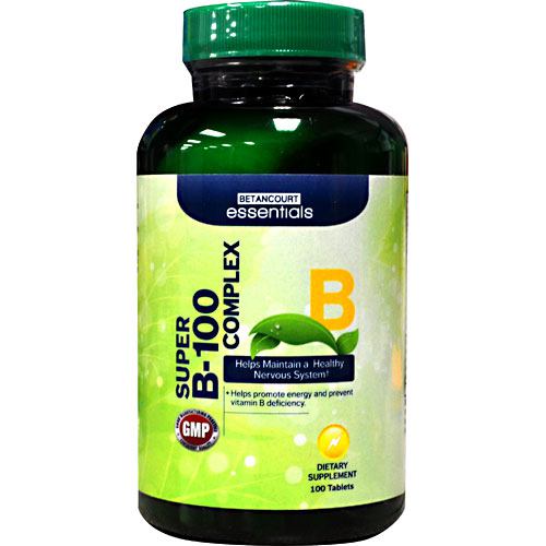 Betancourt Nutrition Betancourt Essentials Super B-100 Complex
